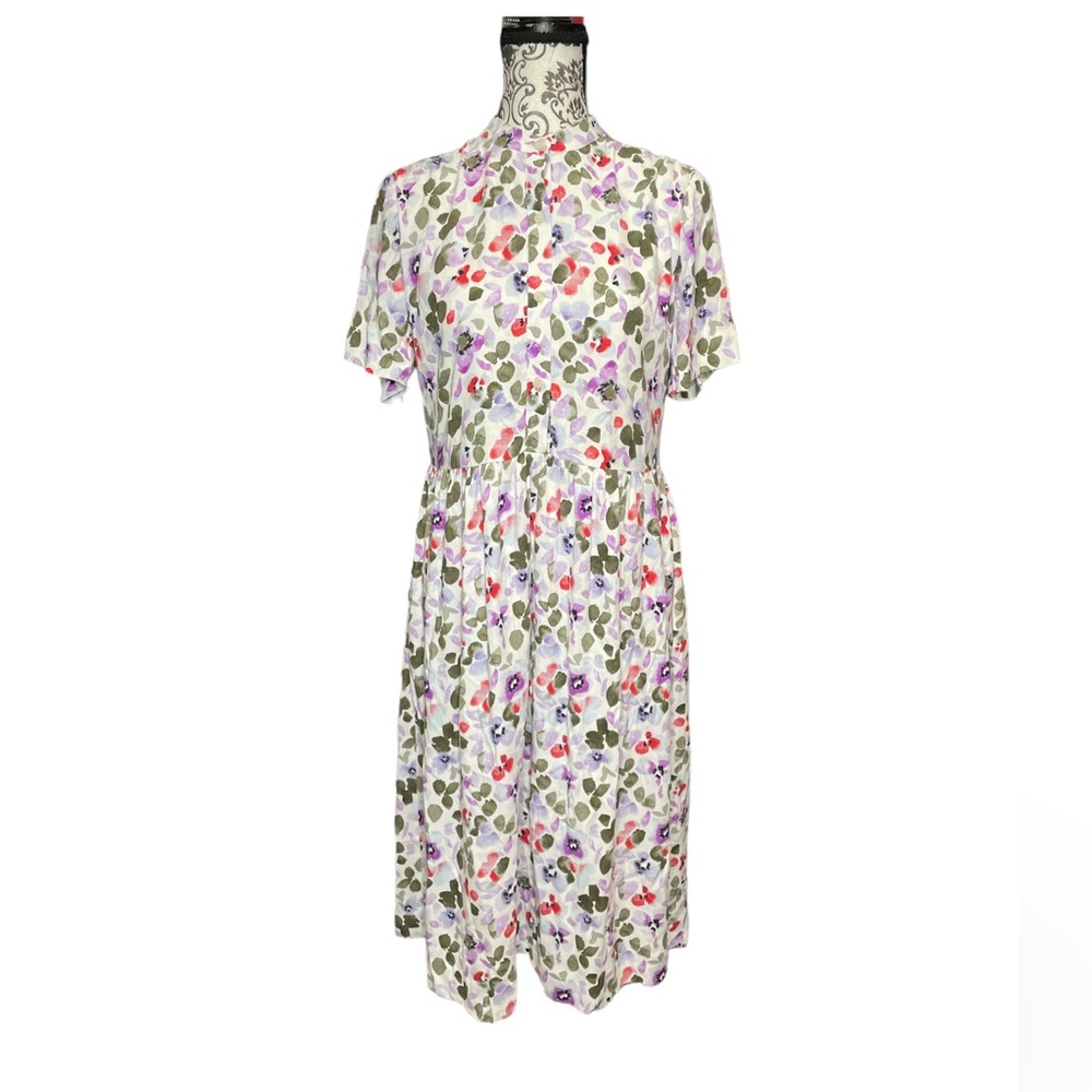 Frank & Oak Floral Midi Dress - Multicolor